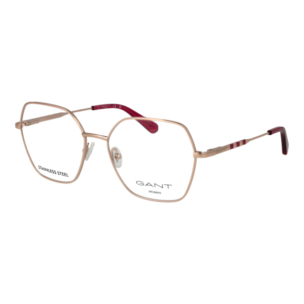 Gant Brille GA4154 55028 – 45° Seitenansicht Gant )} Brille GA4154 55028 in Rosé Gold