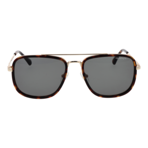 Gant Sonnenbrille GA7215 5652N – Frontansicht mit Metall Rahmen und Lila Gläsern