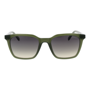 Guess Sonnenbrille GU00170 5396P – Frontansicht mit Kunststoff Rahmen und Grün Gläsern