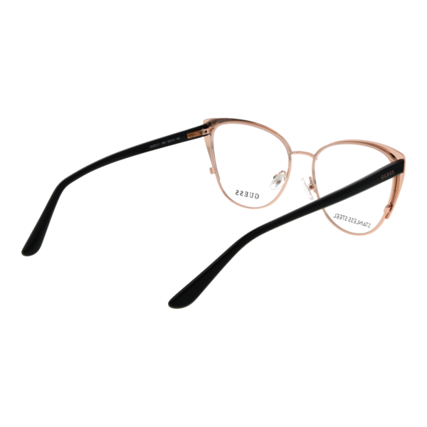 Frontansicht der Guess Brille GU50121 55005 – Rahmen Metall