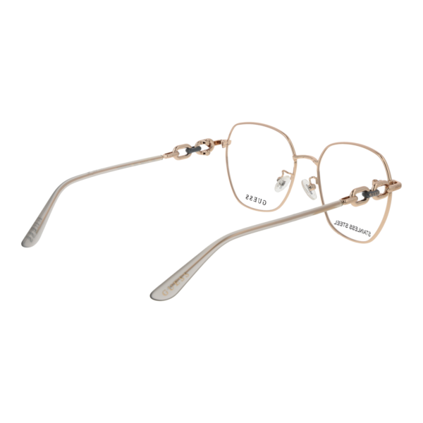 Frontansicht der Guess Brille GU50202-D 54032 – Rahmen Edelstahl