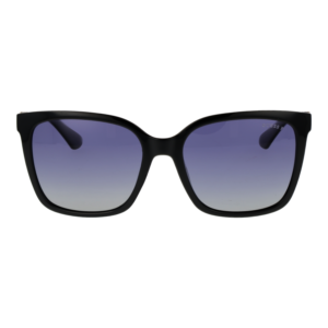 Guess Sonnenbrille GU7865 5701D – Frontansicht mit Kunststoff Rahmen und Grau Gläsern