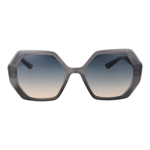 Guess Sonnenbrille GU7879 5420W – Frontansicht mit Kunststoff Rahmen und Blau Gläsern