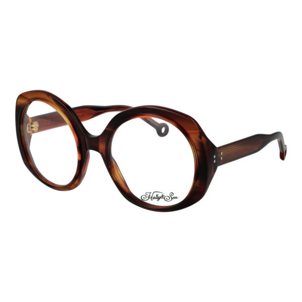 Hally & Son )} Brille HS852V02 5302 in Braun