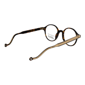 Frontansicht der Hally & Son Brille HS873V01 4601 – Rahmen Titan
