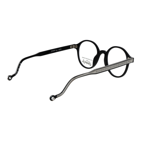Frontansicht der Hally & Son Brille HS873V02 4602 – Rahmen Titan