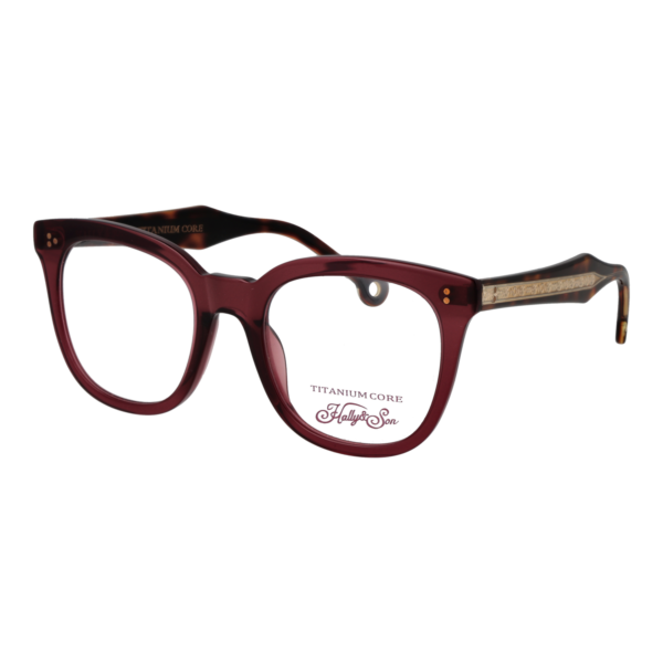 Hally & Son )} Brille HS879V03 5003 in Burgunder