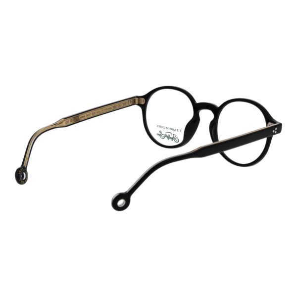 Frontansicht der Hally & Son Brille HS912V02 4902 – Rahmen Titan