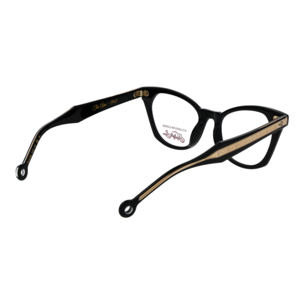Frontansicht der Hally & Son Brille HS941V01 5301 – Rahmen Titan