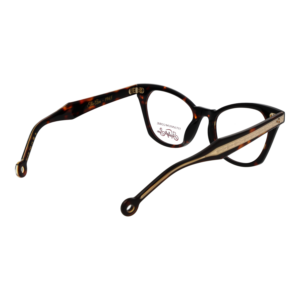 Frontansicht der Hally & Son Brille HS941V02 5302 – Rahmen Titan