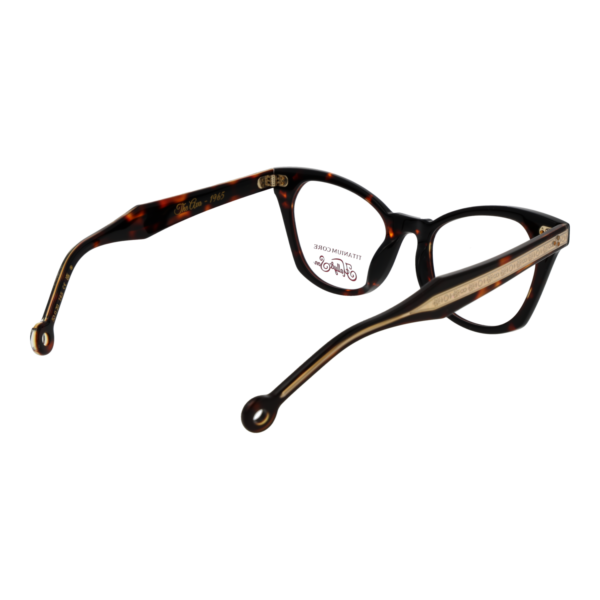 Frontansicht der Hally & Son Brille HS941V02 5302 – Rahmen Titan