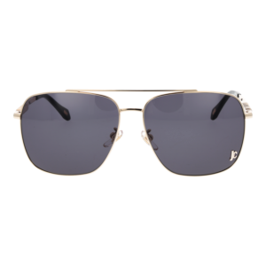 Just Cavalli Sonnenbrille SJC030 610349 – Frontansicht mit Metall Rahmen und Grau Gläsern