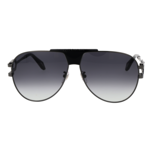 Just Cavalli Sonnenbrille SJC095 620568 – Frontansicht mit Metall Rahmen und Grau Gläsern