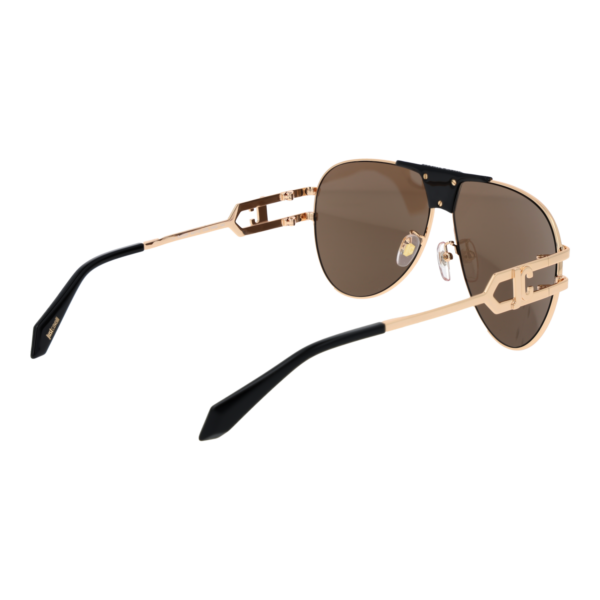 Rückansicht der Just Cavalli Sonnenbrille SJC095 62300G – Metall Rahmen