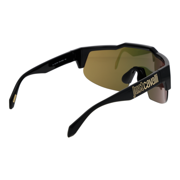 Rückansicht der Just Cavalli Sonnenbrille SJC154 99Z42A – Kunststoff Rahmen