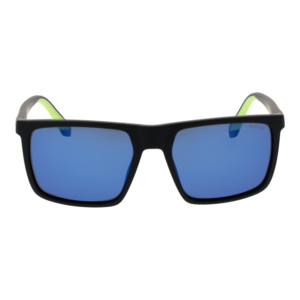 Polaroid Sonnenbrille PLD 2176/S/X 560035X – Frontansicht mit Polyamid & Eco Gummi Rahmen und Blau Gläsern