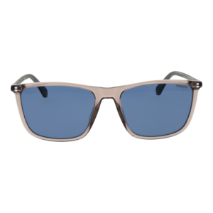 Polaroid Sonnenbrille PLD 4210/S/X 5910AC3 – Frontansicht mit Polyamid & Eco Gummi Rahmen und Blau Gläsern
