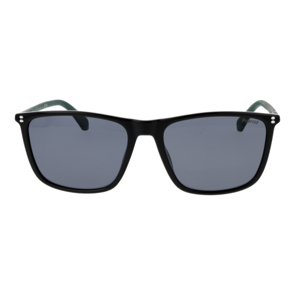 Polaroid Sonnenbrille PLD 4210/S/X 59807M9 – Frontansicht mit Polyamid & Eco Gummi Rahmen und Grau Gläsern