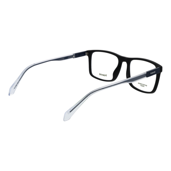 Frontansicht der Polaroid Brille PLD D636 5500318 – Rahmen Polyamid & Eco Edelstahl