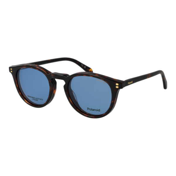 Rückansicht/Bügel der Polaroid Brille PLD D638/C 49N9P21