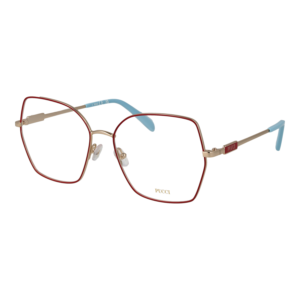 Pucci )} Brille EP5213 56071 in Rot