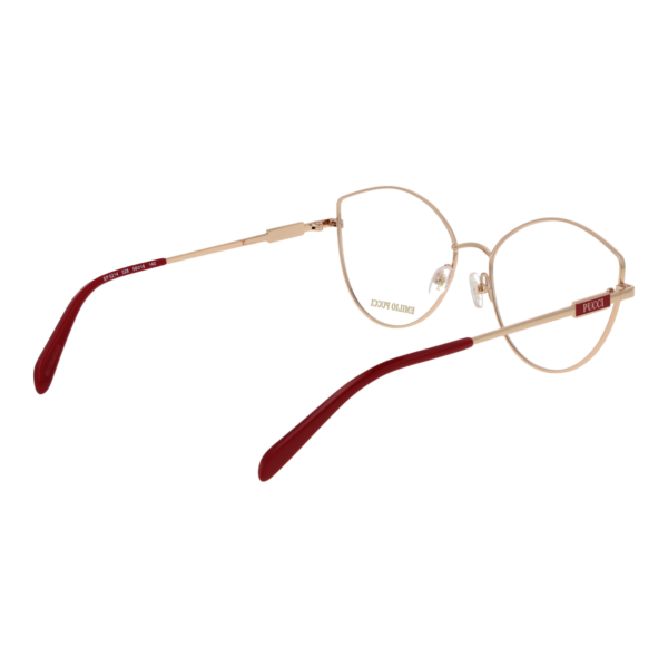 Frontansicht der Pucci Brille EP5214 56028 – Rahmen Metall