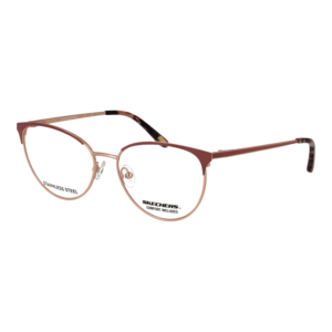 Skechers )} Brille SE2212 54028 in Rosé Gold