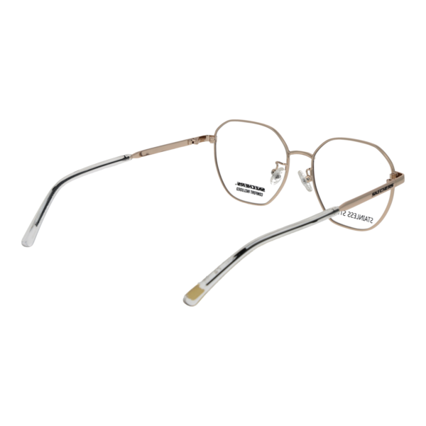 Frontansicht der Skechers Brille SE50016-D 53032 – Rahmen Edelstahl