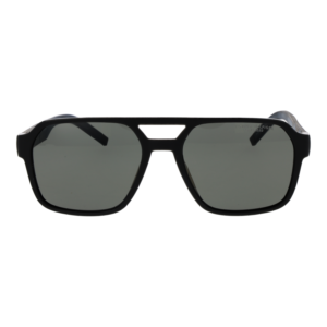 Tommy Hilfiger Sonnenbrille TH 2376/S 57807M9 – Frontansicht mit Polyamid & Eco Gummi Rahmen und Grau Gläsern