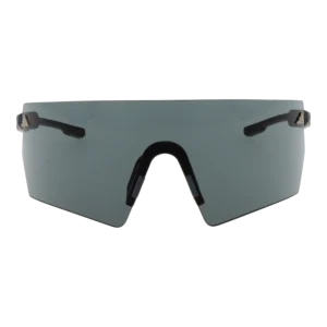 Adidas Sport Sonnenbrille SP0098 0002A – Frontansicht mit Kunststoff Rahmen und Grau Gläsern
